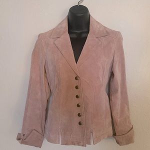 Lovely Pink leather jacket 💕